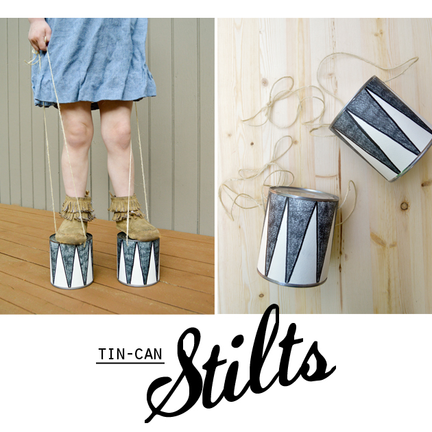 Diy Tin Can Stilts Playful Learning
