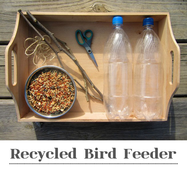 Recycled Bird Feeder