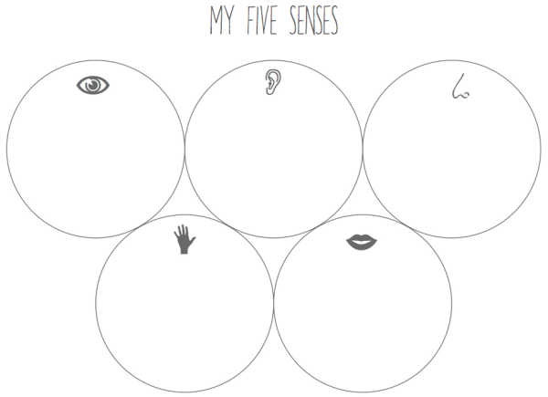 My Five Senses Printable: Playful Learning