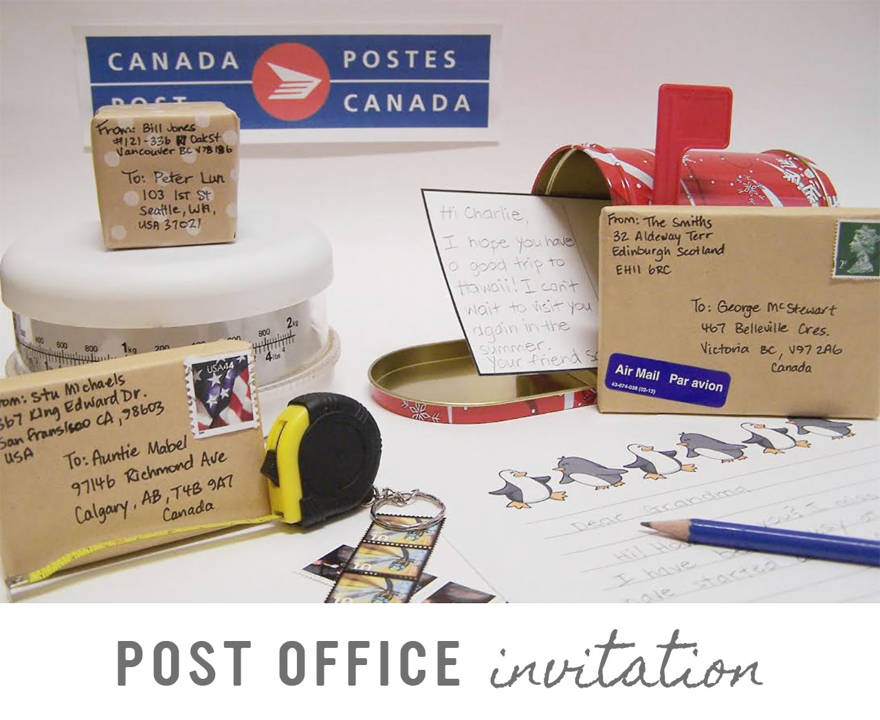 Post Office Invitation